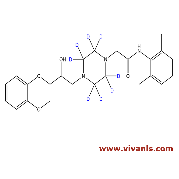 Stable Isotope Labeled Compounds-Ranolazine D8-1663330346.png
